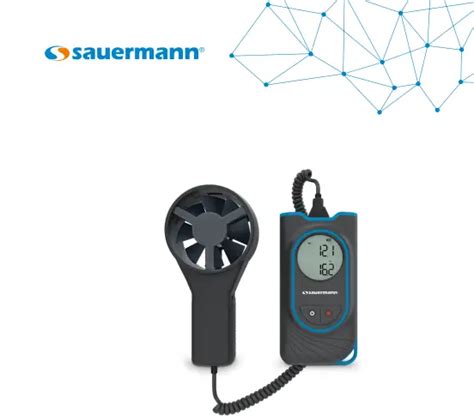 Sauermann Si VV3 Vane Thermo Anemometer User Manual