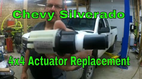 How To Replace 4x4 Actuator Chevy Silverado