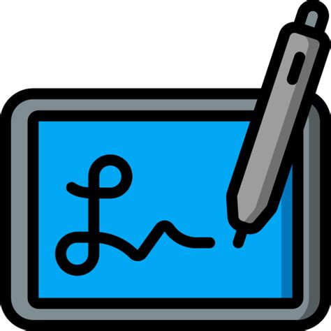 Digital Signature Free Icon