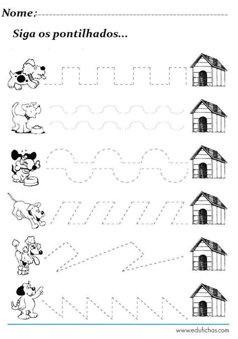 Coordenação Motora Atividade De Recorte E Colagem - Desenhos de Coordenação Motora para Imprimir, atividades