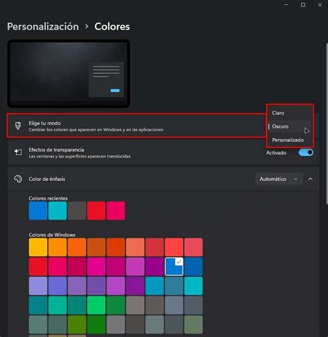 Modo Oscuro En Windows 11 Como Activarlo F Interactivo