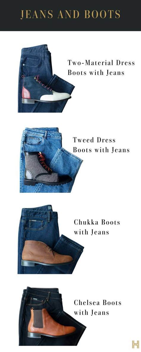 The Ultimate Guide To Wearing Men S Boots With Jeans Hockerty