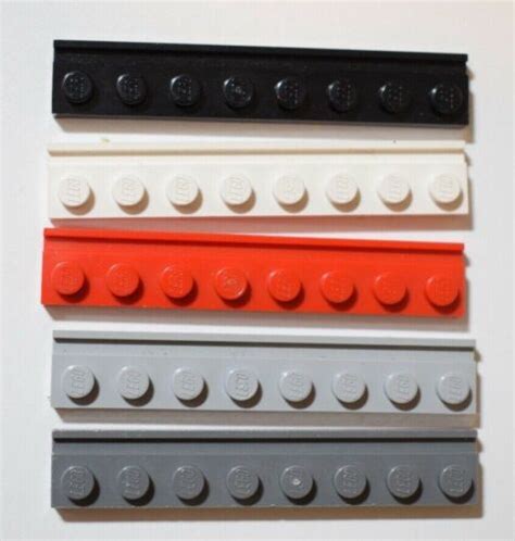 Lego Door Rail Modified Plate X Select Colour Pack Of Ebay