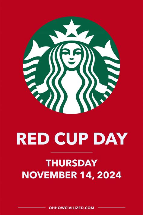 Starbucks Red Cup Day Oh How Civilized