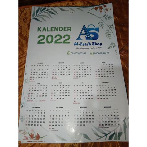 Jual Kalender Dinding Custom Bisa Request Gambar Sesuai Keinginan Shopee Indonesia