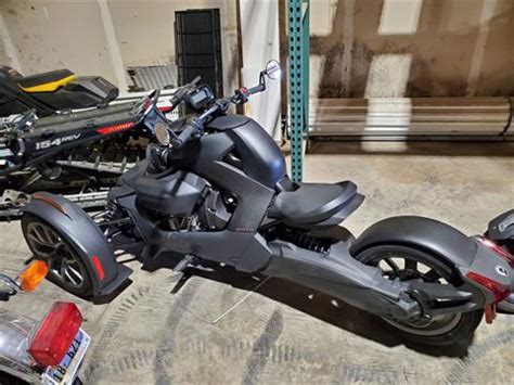 New Can Am Ryker Ace Intense Black Motorcycles For Sale At