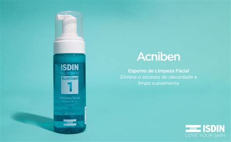 ISDIN Espuma De Limpeza Facial Acniben 150Ml Amazon Br Beleza