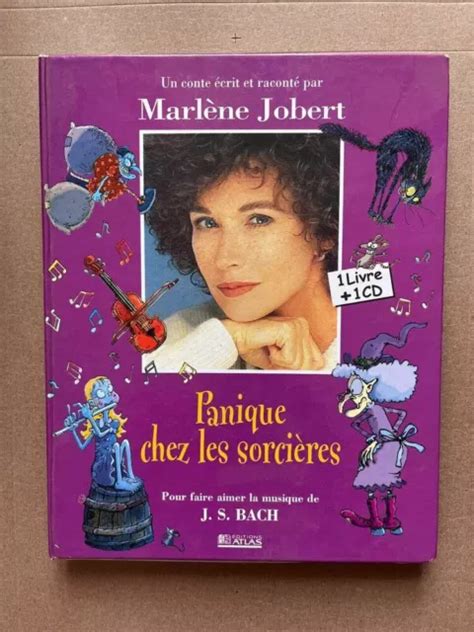 MARLÈNE JOBERT PANIQUE chez les sorcières 1 Livre 1 CD EUR 5 00