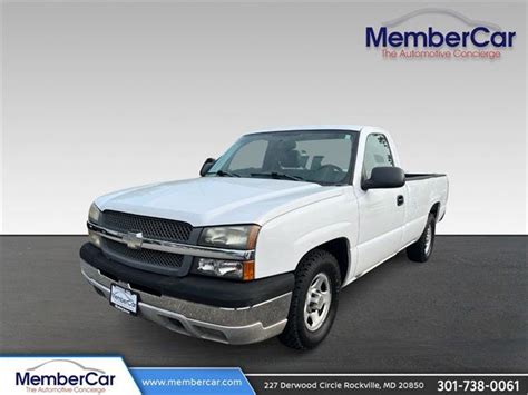 2004 Used Chevrolet Silverado 1500 Reg Cab 133 0 WB Work Truck At