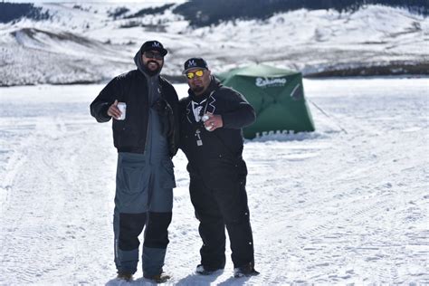 Photos Wolford Ice Fishing Tournament Catches Big Crowd