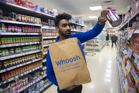 Tesco Slashes Whoosh Rapid Delivery Price Ahead Of World Cup Grocery