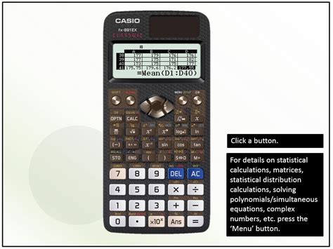 Guide To Your Casio Fx Ex Classwiz Teaching Resources