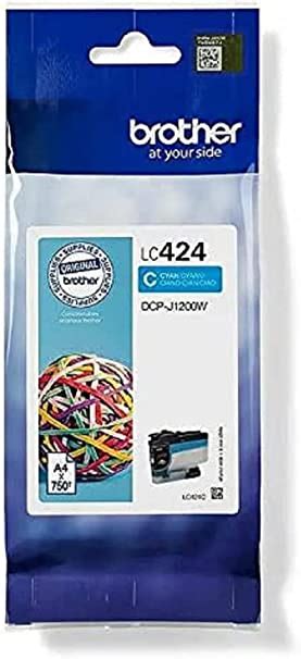 Brother Lc C Inkjet Cartridge Cyan Single Pack Standard Yield