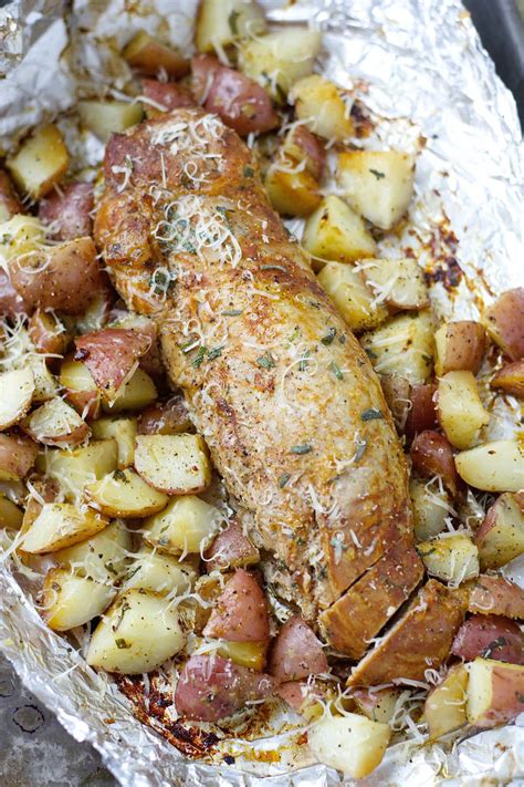 Pork Loin On The Grill In Foil Time Foodrecipestory