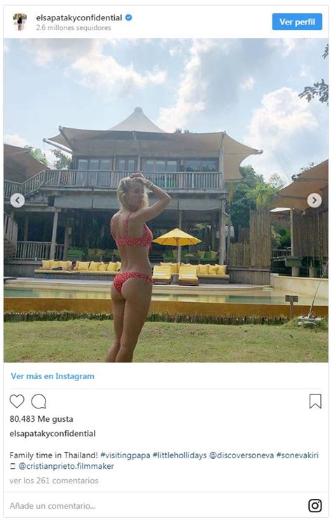 Elsa Pataky Espectacular En Bikini Durante Sus Vacaciones En Tailandia Foto