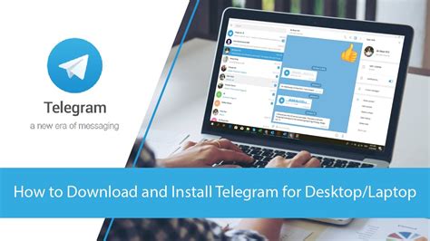 How To Download And Install Telegram For Desktoplaptop Youtube