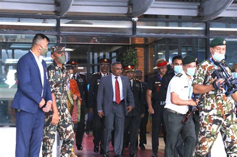 Indian Army Chief Manoj Pandey arrives in Kathmandu (With video ...