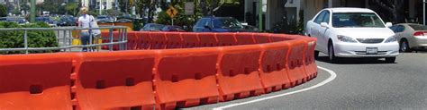 Water Filled Barricades For Highway Safety 1 Barrier Wall