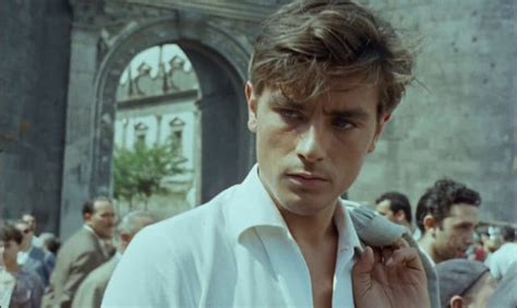 Alain Delon purple noon 1960 one of the most beautiful faces in cinema : r/VindictaRateCelebs