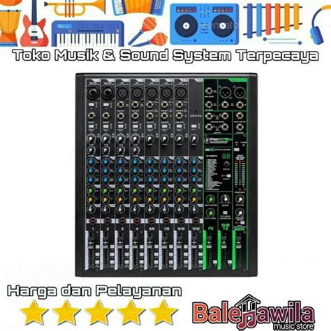 Jual Mixer Mackie Pro FX12 V3 Mixer 12 Channel Original Di Lapak HAWILA