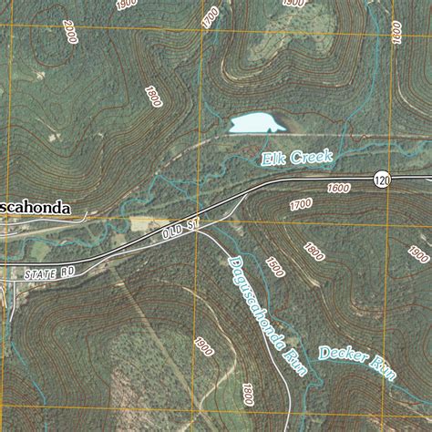 ridgway pa   scale map  united states geological survey