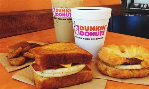 Dunkin Donuts Breakfast Hours Menu Prices Updated