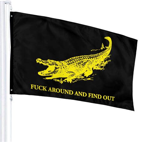 Amazon Fuck Around And Find Out 3 X 5 Ft Outdoor Indoor Flags Garden Flag Home Flag