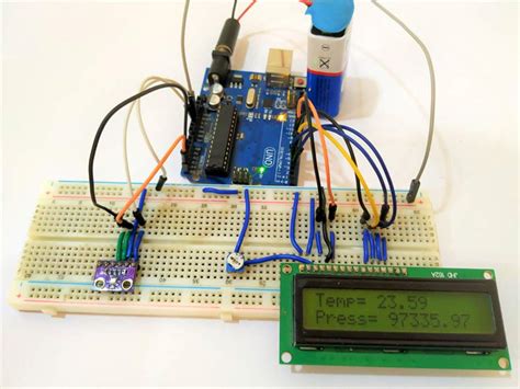 How To Interface BMP280 Pressure Sensor Module With Arduino Circuit