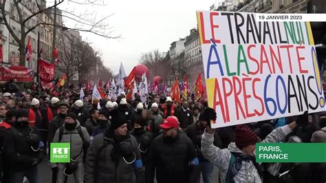 Paris affrontements en marge de la manifestation contre la réforme