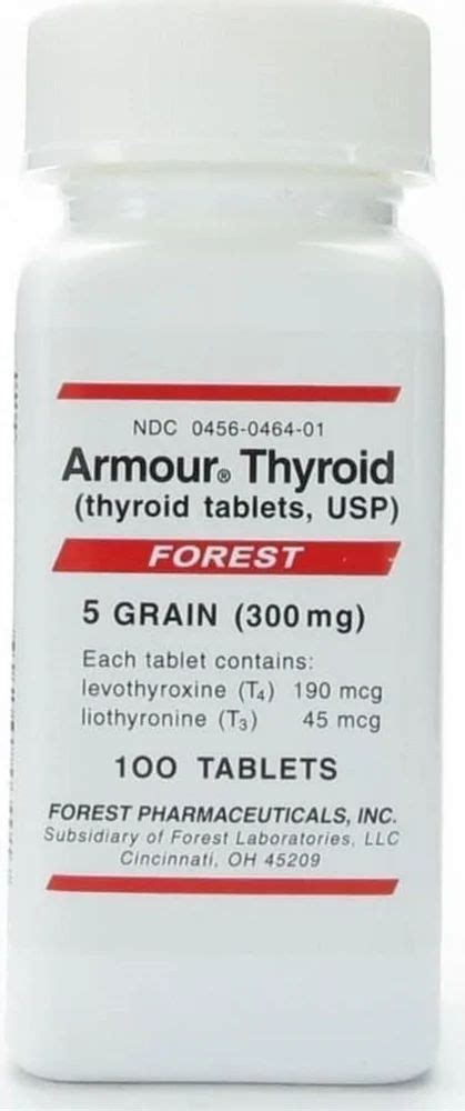 Armour Thyroid Thyroid Tablets, Usp at Rs 560/bottle | Thyro Care ...