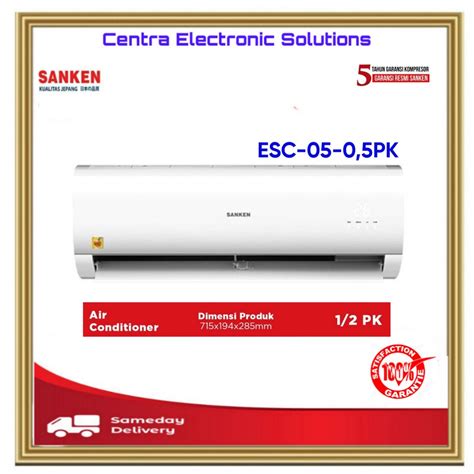 Jual Ac Sanken Esc Pk Air Conditioner Sanken Esc Unit Only