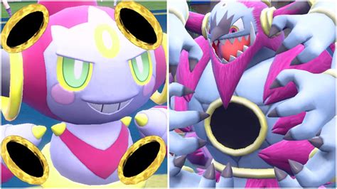 Full Hoopa Forms Team Hoopa Unbound Moveset Hyperspace Fury Hole