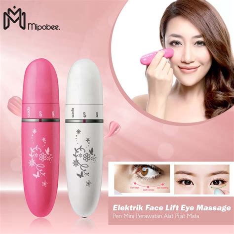 Jual Pen Mini Perawatan Alat Pijat Mata Elektrik Face Lift Eye Massage