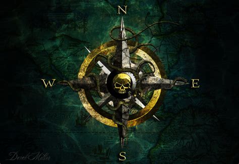 pirate compass  drock  deviantart