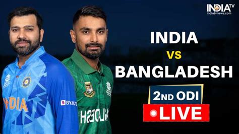 Ind Vs Ban Nd Odi Highlights Ban Win By Runs Cricket News