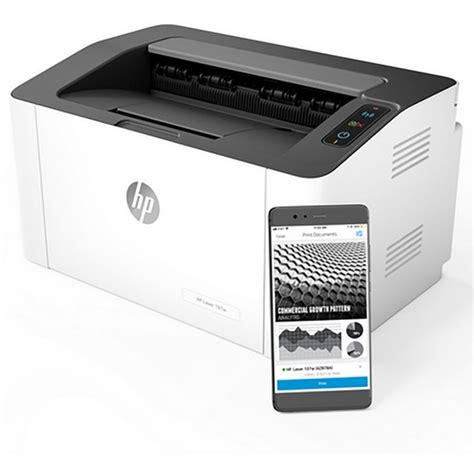 HP Laser 107w cómo es esta impresora monocromática inalámbrica