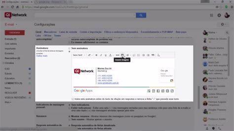 Como Configurar Uma Assinatura No Gmail Youtube