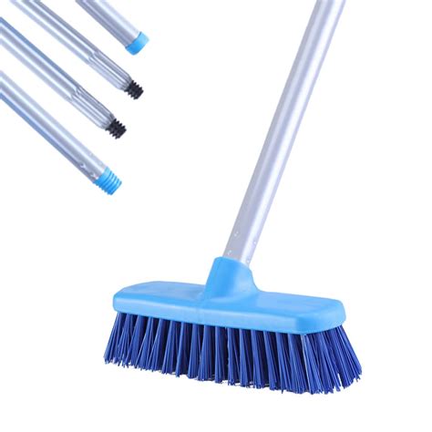 Buy Deck Brush With Long Handle Floor Scrub Brushes For Cleaning