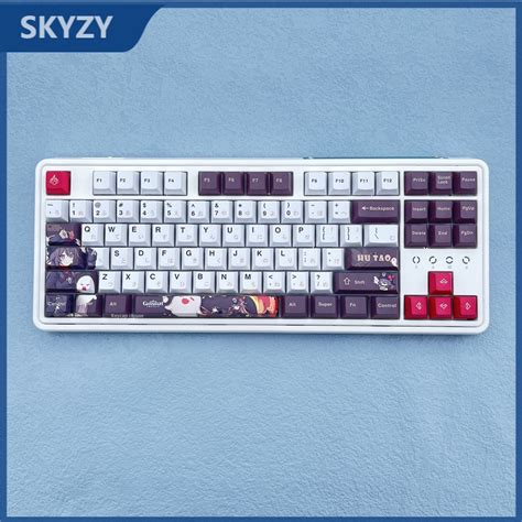 Mua Ph M Hu Tao Keycap Cherry H S Genshin Impact Ch Anime Pbt