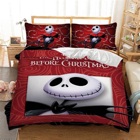 Nightmare Before Christmas Duvet Cover Set Twin Full Queen King Size ...