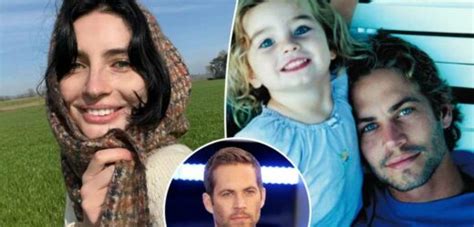 Paul Walkers Daughter Meadow Shares Touching Signs She Receives From