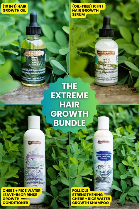 The Extreme Hair Growth Bundle Hair Growth Co