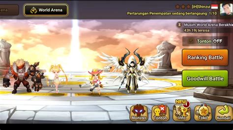 Live Summoners Wars Arena RTA Penempatan Rank YouTube