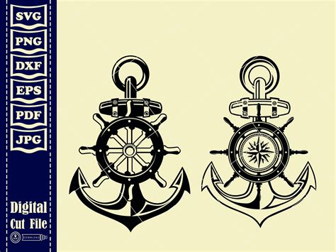 Ships Wheel Svg Bundle Captains Wheel Svg Captains Wheel Etsy