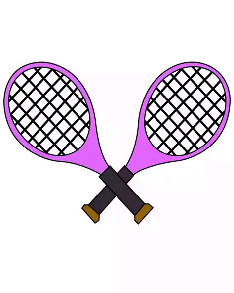 How To Draw Tennis Racket In Simple And Easy Steps