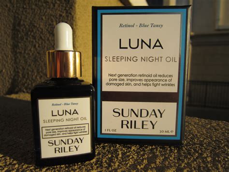 Sunday Riley Luna Sleeping Night Oil reviews in Face Oils - Prestige ...