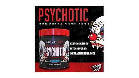 Pre Entreno Psychotic Insane Labz 35 Serv Energia Pre Entreno Sabor