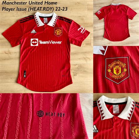 Jual Jersey MU Home Player Issue Heat RDY 2022 23 Shopee Indonesia