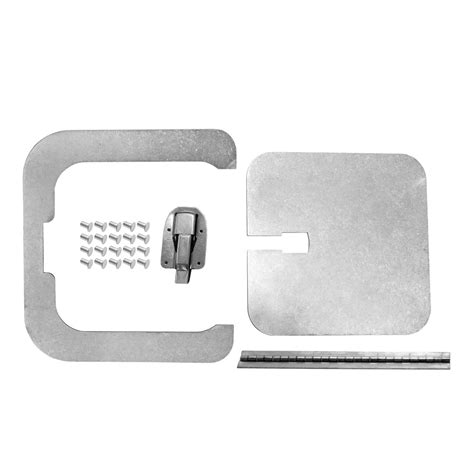 Access Door Kit Recessed Mount Aluminum Quarter Max