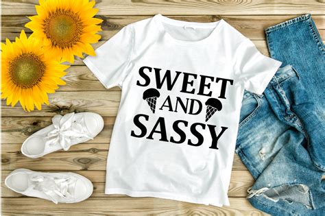 Sweet And Sassy Svg Design Graphic By Stcrafts · Creative Fabrica